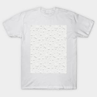 Subtle classic retro pattern - white speech bubbles T-Shirt